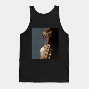 Playing Guitar Tank Top